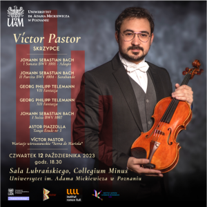 Koncert skrzypcowy w wykonaniu Víctora Pastora