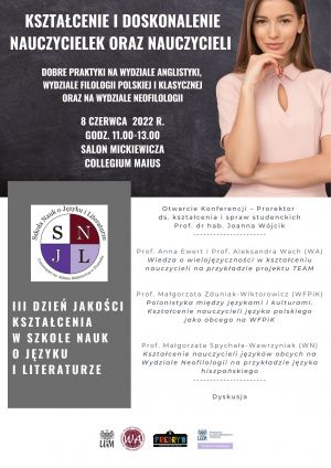 Dzień Jakości Kształcenia w SNJL: zaproszenie do udziału w konferencji