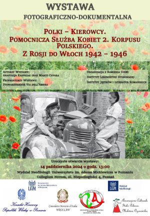 Wystawa „Polki - Kierowcy. Pomocnicza Służba Kobiet 2. Korpusu Polskiego. Z Rosji do Włoch 1942 - 1946”